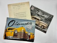 OLDSMOBILE: A group of three Sales Brochures featuring Series 60, 70, 76 and 78 [Location: Sydney]