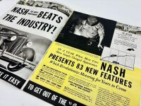 NASH: A group of three Sales Brochures featuring 400 and Ambassador models [Location: Sydney] - 3