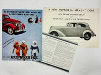 HUPMOBILE: A pair of Sales Brochures featuring the 521, 618 and 621 models [Location: Sydney]