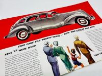 HUPMOBILE: A pair of Sales Brochures featuring the 521, 618 and 621 models [Location: Sydney] - 3