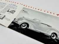 HUDSON: A group of three Sales Brochures featuring Terraplane, Six and Eight models [Location: Sydney] - 9