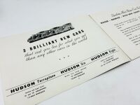 HUDSON: A group of three Sales Brochures featuring Terraplane, Six and Eight models [Location: Sydney] - 14
