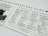 HUDSON: A pair of Sales Brochures featuring the 1942 model lineup and Terraplane models [Location: Sydney] - 13