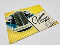 GRAHAM: A group of three Sales Brochures featuring 1937 models and details on their supercharged models [Location: Sydney] - 12