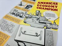 GRAHAM: A group of three Sales Brochures featuring 1937 models and details on their supercharged models [Location: Sydney] - 13