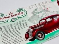 GRAHAM: A group of three Sales Brochures featuring various models including Series 80, 90, 110 and Crusader [Location: Sydney] - 8