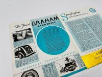 GRAHAM: A group of four Sales Brochures featuring the Six model range [Location: Sydney] - 3