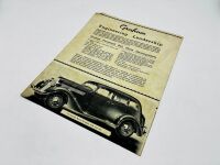 GRAHAM: A group of four Sales Brochures featuring the Six model range [Location: Sydney] - 14