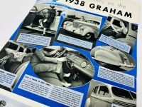 GRAHAM: A group of three Sales Brochures featuring 1937 and 1938 models [Location: Sydney] - 11