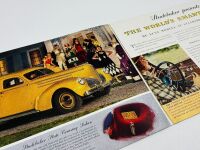 STUDEBAKER: A pair of Sales Brochures featuring 1938 and 1939 models, in addition to two price lists [Location: Sydney] - 7