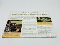 STUDEBAKER: A pair of Sales Brochures featuring 1938 and 1939 models, in addition to two price lists [Location: Sydney] - 9