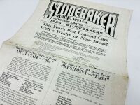STUDEBAKER: A group of four Sales Brochures featuring 1935 and 1936 models [Location: Sydney] - 5