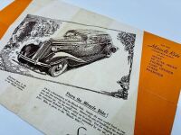STUDEBAKER: A group of four Sales Brochures featuring 1935 and 1936 models [Location: Sydney] - 11