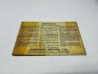 STUDEBAKER: A group of four Sales Brochures featuring 1935 and 1936 models [Location: Sydney] - 12