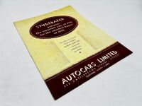 STUDEBAKER: A group of three Sales Brochures featuring 1936 models [Location: Sydney] - 11
