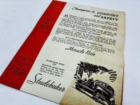 STUDEBAKER: A group of three Sales Brochures featuring 1935 and 1936 models [Location: Sydney] - 7