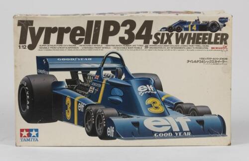 TAMIYA: A 1:12 scale Tamiya Tyrell P34 Six Wheeler (NO.19)