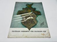 PACKARD: A group of three Sales Brochures featuring the 1937 Six [Location: Sydney] - 2