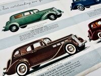 PACKARD: A group of three Sales Brochures featuring the 1937 Six [Location: Sydney] - 3