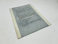 PACKARD: A group of three Sales Brochures featuring the 1937 Six [Location: Sydney] - 7