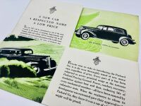 PACKARD: A group of three Sales Brochures featuring the 1937 Six [Location: Sydney] - 9
