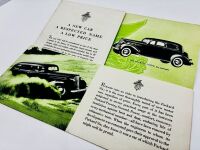 PACKARD: A group of three Sales Brochures featuring the Six [Location: Sydney] - 9