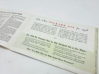 PACKARD: A group of three Sales Brochures featuring the Six [Location: Sydney] - 15
