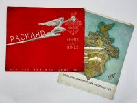 PACKARD: A pair of Sales Brochures featuring six and eight-cylinder models [Location: Sydney]