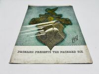 PACKARD: A pair of Sales Brochures featuring six and eight-cylinder models [Location: Sydney] - 6