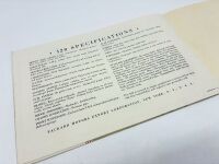 PACKARD: A group of three Sales Brochures featuring the Packard One-Twenty [Location: Sydney] - 11