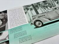 PACKARD: A group of three Sales Brochures featuring the Packard One-Twenty [Location: Sydney] - 13