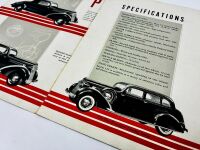 PACKARD: A group of three Sales Brochures featuring the Packard One-Twenty [Location: Sydney] - 10