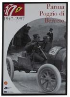 FERRARI ANNIVERSARY: 18 framed posters commemorating Ferrari's 50th Anniversary (1947 - 1997) (70cm high x 50cm wide) - 6