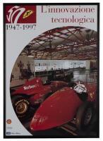 FERRARI ANNIVERSARY: 18 framed posters commemorating Ferrari's 50th Anniversary (1947 - 1997) (70cm high x 50cm wide) - 10