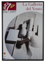 FERRARI ANNIVERSARY: 18 framed posters commemorating Ferrari's 50th Anniversary (1947 - 1997) (70cm high x 50cm wide) - 13