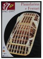 FERRARI ANNIVERSARY: 18 framed posters commemorating Ferrari's 50th Anniversary (1947 - 1997) (70cm high x 50cm wide) - 15