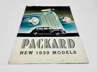 PACKARD: A pair of Sales Brochures featuring 1939 and 1940 models [Location: Sydney] - 2