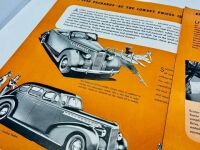 PACKARD: A pair of Sales Brochures featuring 1939 and 1940 models [Location: Sydney] - 6