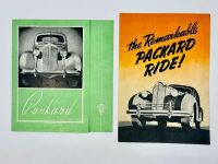 PACKARD: A pair of Sales Brochure featuring the mechanical details of Packard vehicles [Location: Sydney]