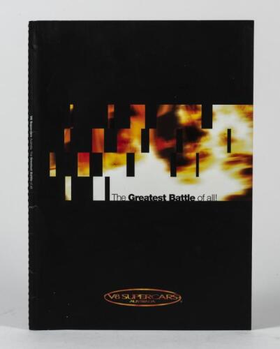 V8 SUPERCARS: A 2003 V8 Supercars review book