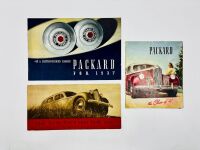 PACKARD: A group of three Sales Brochures featuring 1937, 1938 and 1941 models [Location: Sydney]