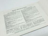 PACKARD: A group of three Sales Brochures featuring 1937, 1938 and 1941 models [Location: Sydney] - 7