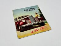 PACKARD: A group of three Sales Brochures featuring 1937, 1938 and 1941 models [Location: Sydney] - 12