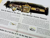 PACKARD: A group of three Sales Brochures featuring 1937, 1938 and 1941 models [Location: Sydney] - 16