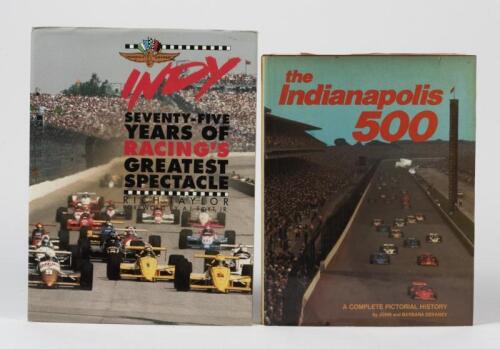 INDY: Two Indianapolis hardcover books. 'INDY' by Rich Taylor