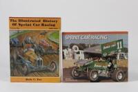 SPRINT CARS: Two hardcover books detailing Sprint cars