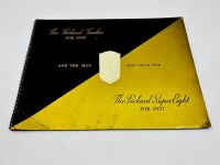 PACKARD: A Sales Brochure featuring the 1937 Super-Eight [Location: Sydney]