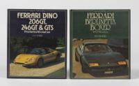 FERRARI: Two Ferrari hardcover books. Ferrari Berlinetta Boxer & Dino
