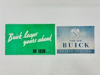 BUICK: A pair of Sales Brochures various featuring models and accessories [Location: Sydney]