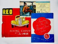 REO: A group of three Sales Brochures for the Flying Cloud [Location: Sydney]